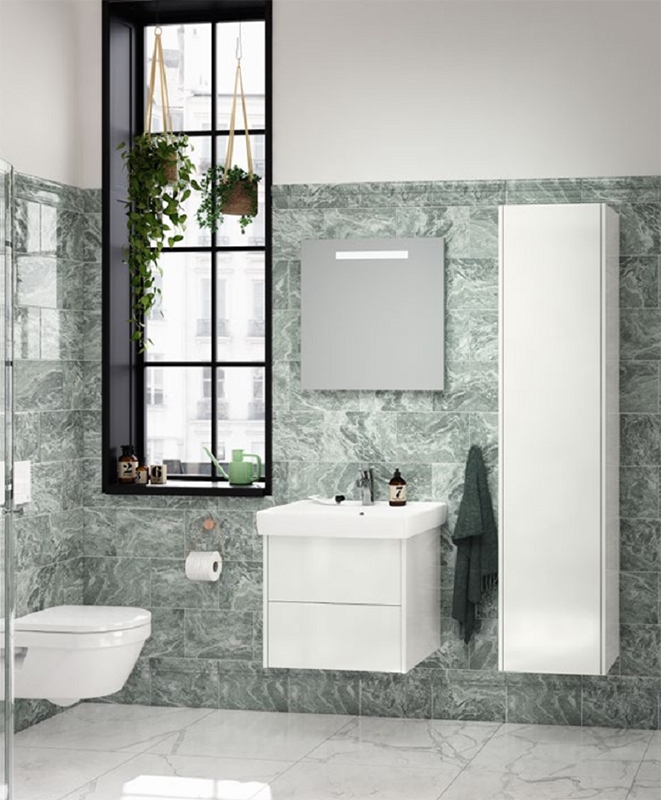 Зеркало Gustavsberg Iconic 60 с подсветкой