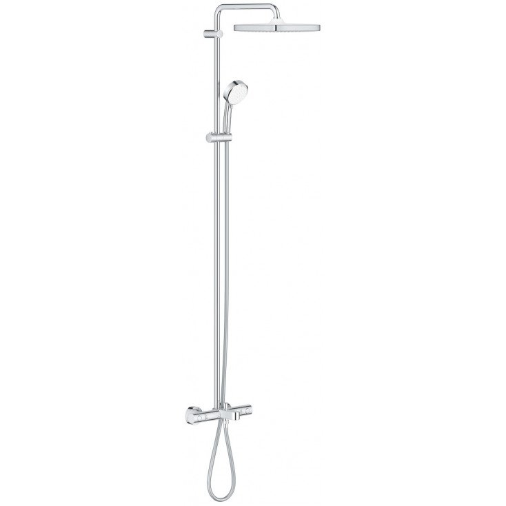 Душевая стойка Grohe New Tempesta Cosmopolitan System 26691000 хром