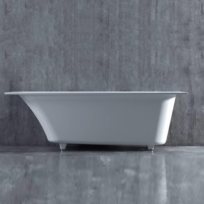 Ванна из искусственного камня Salini Orlando 170х70х60 белый матовый