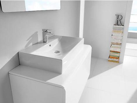 Раковина накладная 75см Roca Diverta 327110000 белый