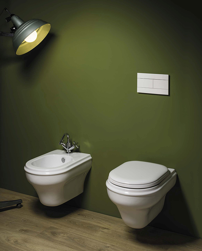 Унитаз Azzurra Charme CHA100/Sosk bianco lucido