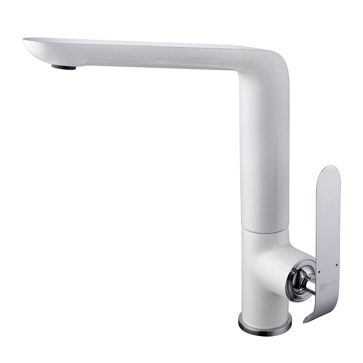 Смеситель для кухни Lemark Melange LM4905CW хром/белый