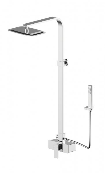 Душевая стойка Bravat Phillis F956101C-A-ENG хром