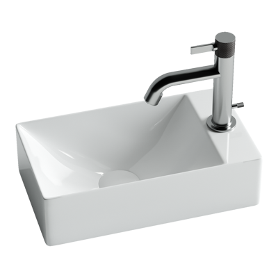 Раковина подвесная 37,5см Ceramica Nova Element CN5007 белый