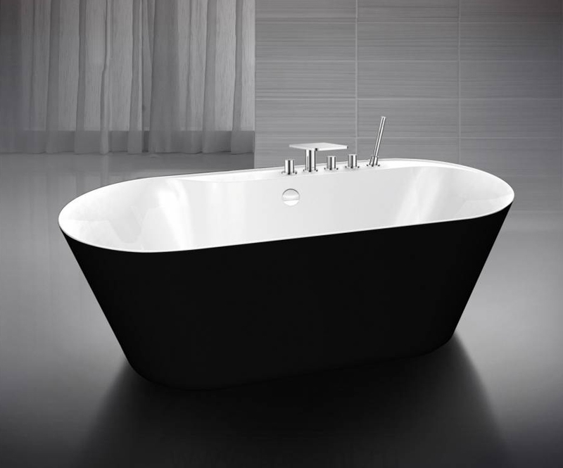 Смеситель на борт ванны Cezares Cascado F-BVD5-01 Хром