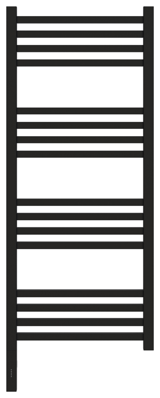 Полотенцесушитель электрический Сунержа Модус 3.0 100х40 черный матовый, левый ТЭН