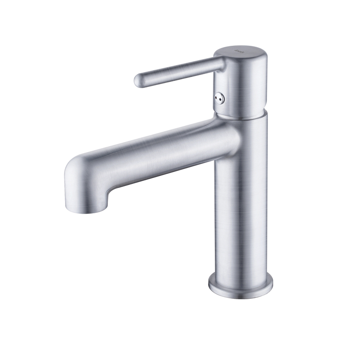 Cмеситель для умывальника, хром матовый, Aiger, IDDIS AIGBC00i01