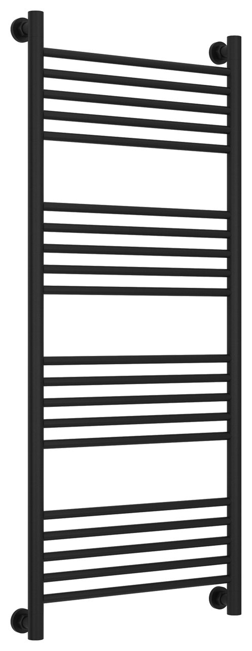Полотенцесушитель водяной Сунержа Богема+ 120х50 перемычка прямая, черный матовый