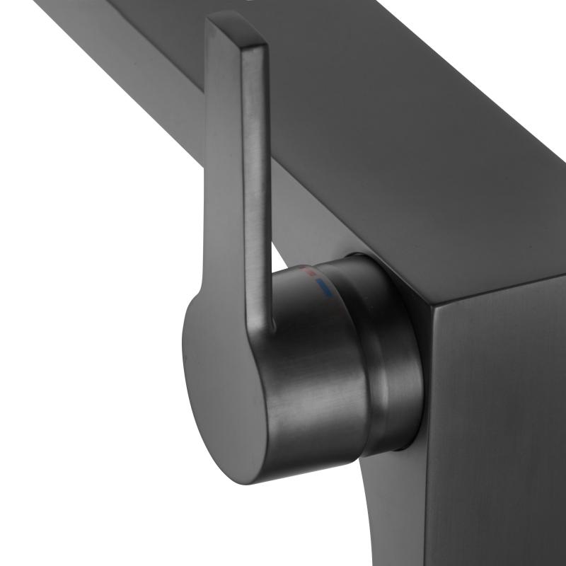 Смеситель для биде Keuco Edition 11 51109130000 хром черный шлифованный