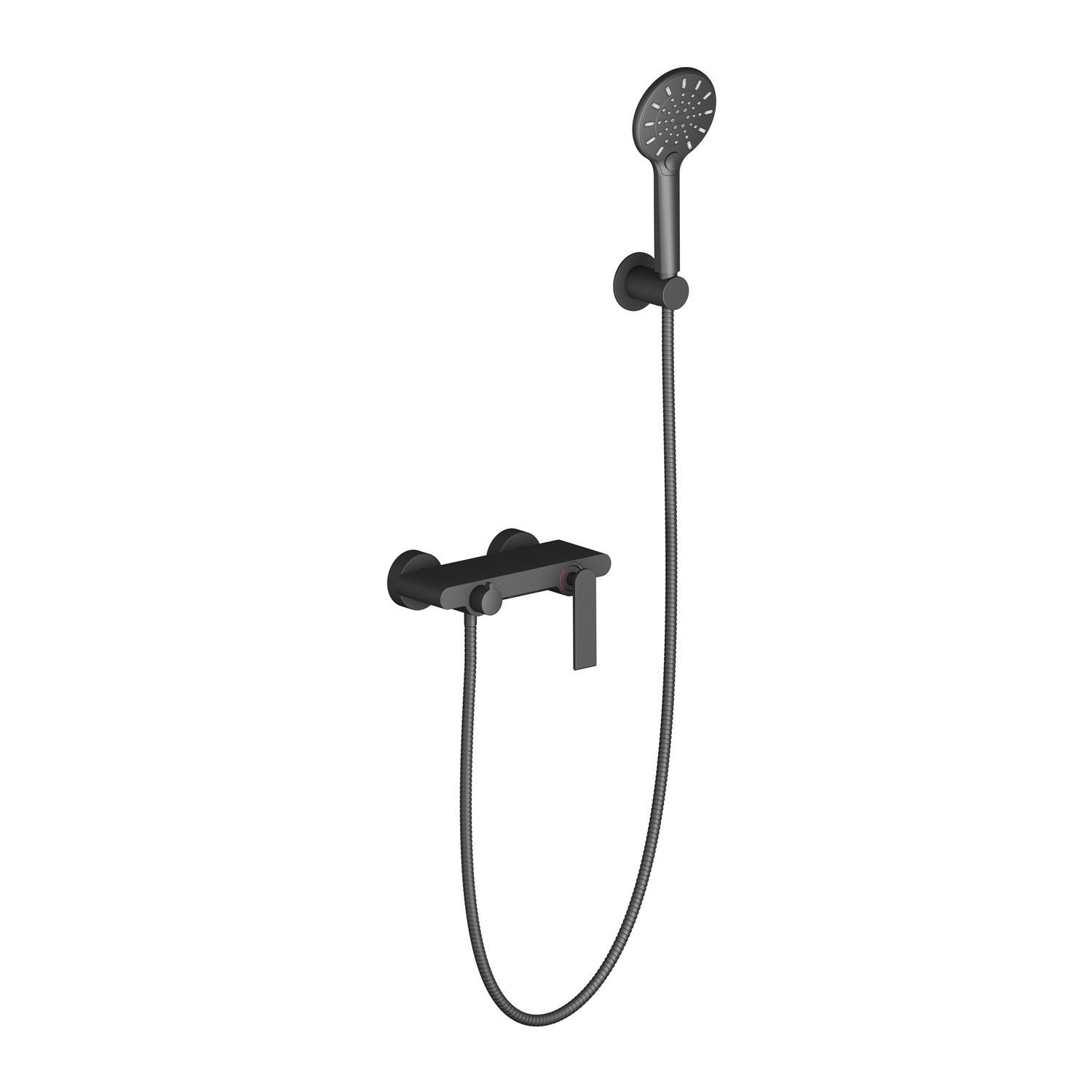 Смеситель для ванны с душем Timo Anni 2714/03Y черный матовый