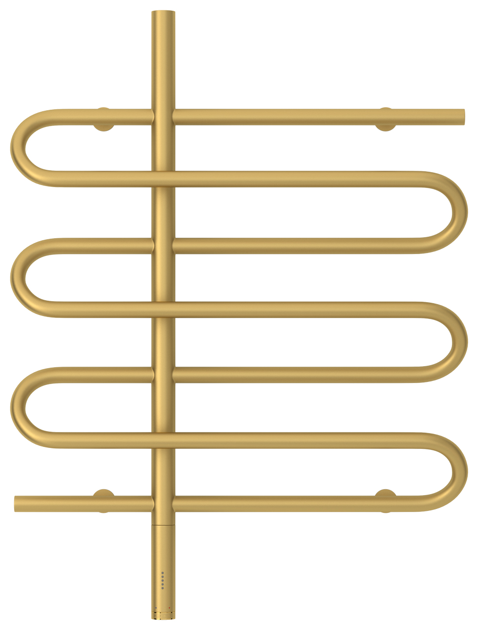 Полотенцесушитель электрический Сунержа Эпатаж 80х60 золото матовое, подключение левое