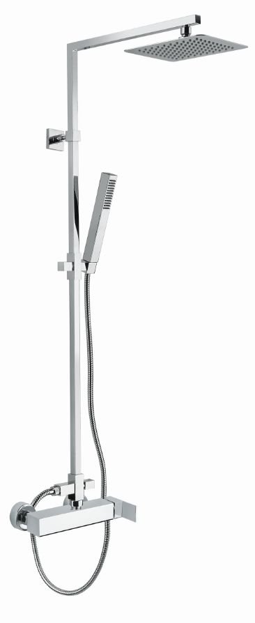 Душевая стойка Cezares UNIKA-CD-NOP черный матовый