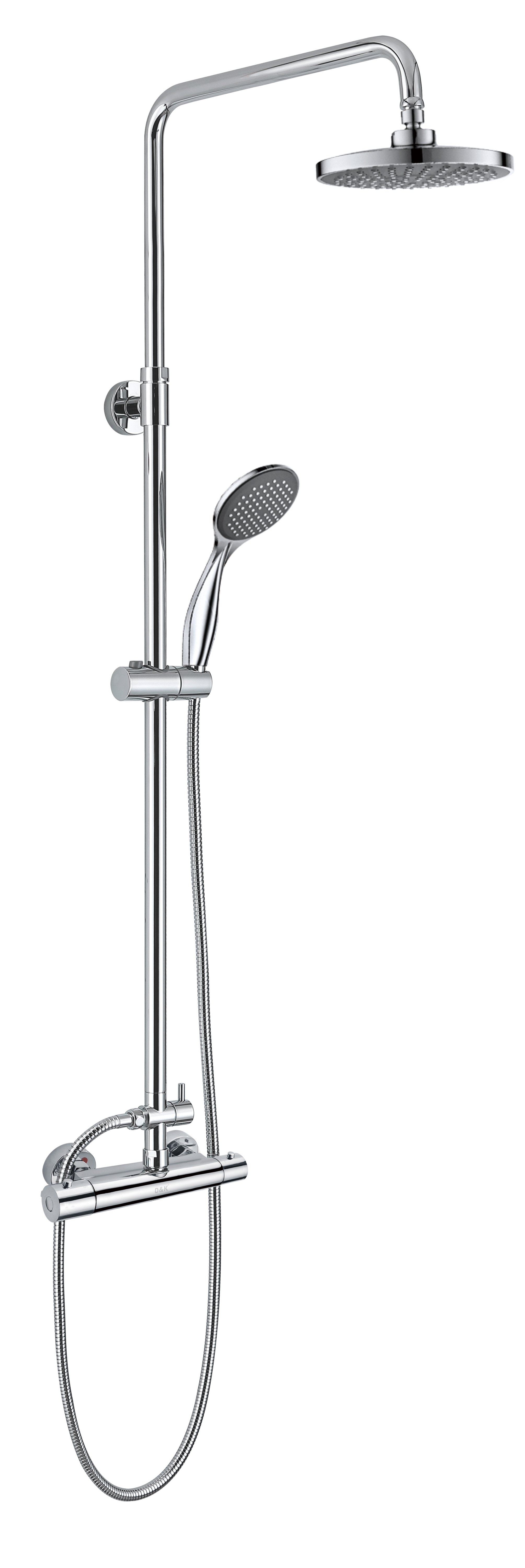 Душевая стойка D&K Bayern.Potsdam DA2153701B07 хром