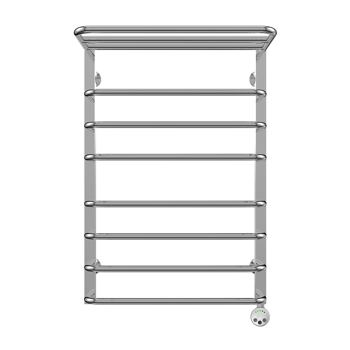 Полотенцесушитель электрический Terminus Арктур П8 500x796 с полкой, ТЭН HT-1 300W, левый/правый