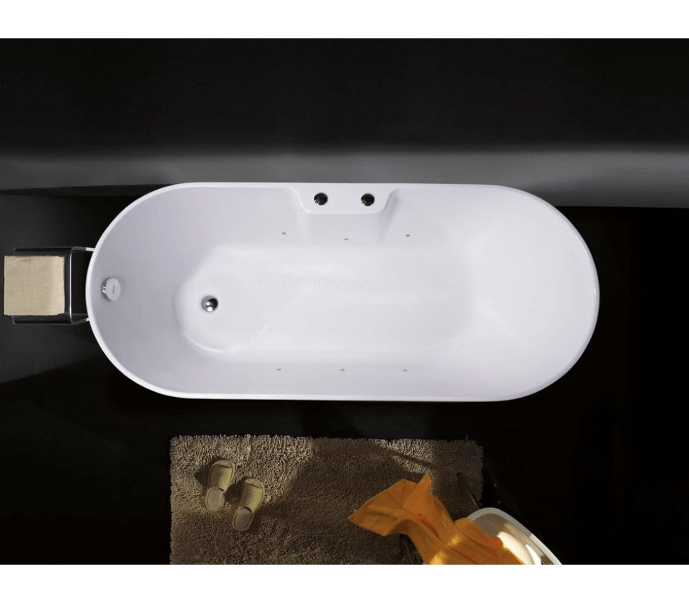 Акриловая аэромассажная ванна Orans BT-NL601 White