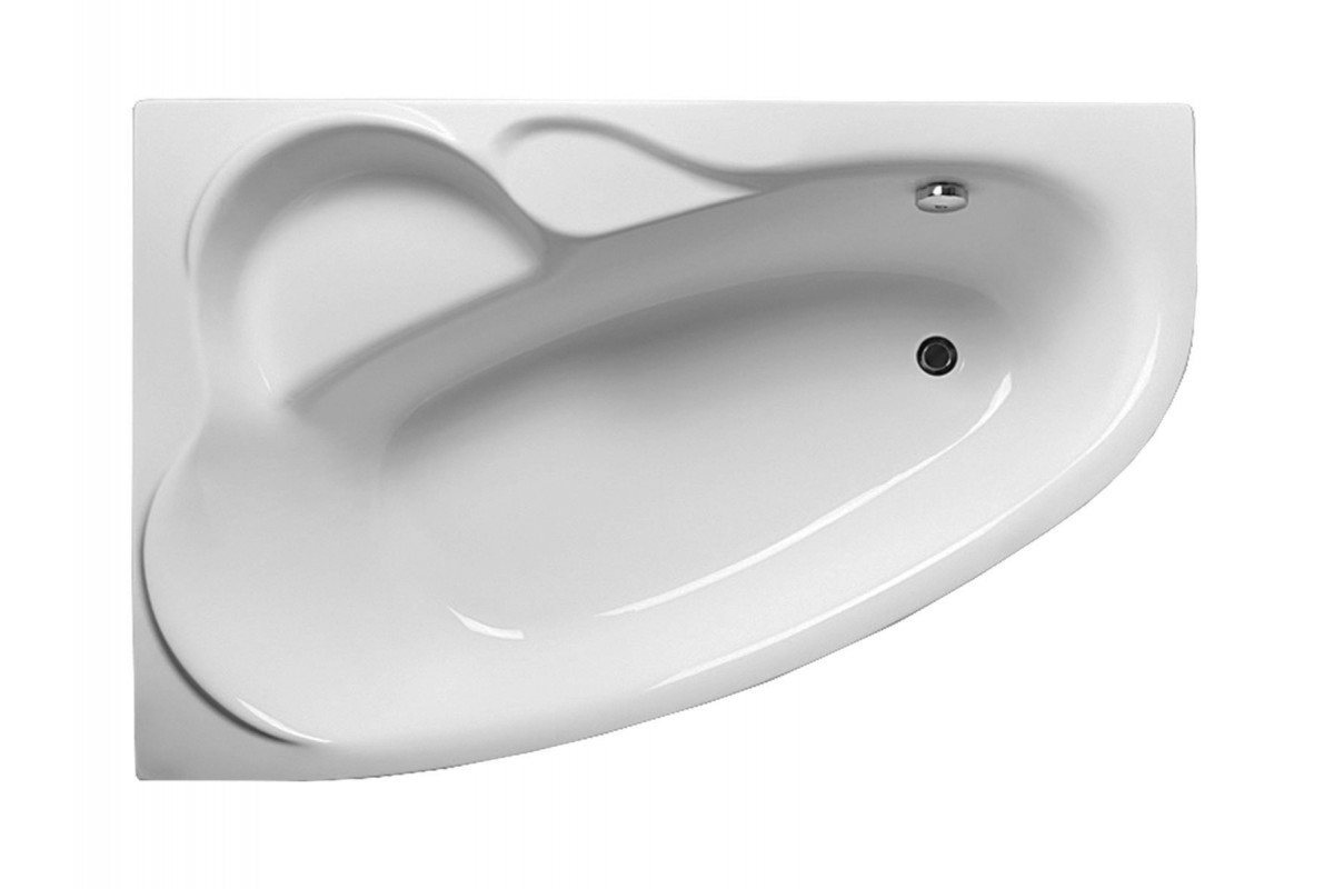Ванна акриловая левосторонняя Relisan ARIADNA Гл000000535, 160x105