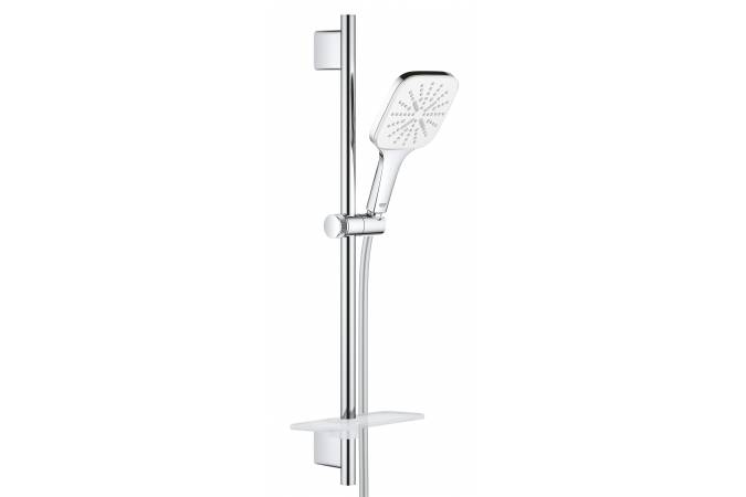 Душевой гарнитур Grohe Rainshower SmartActive 130 26584LS0 хром/белый