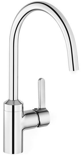 Смеситель для кухни Kludi Bingo Star 428579678 нержавеющая сталь