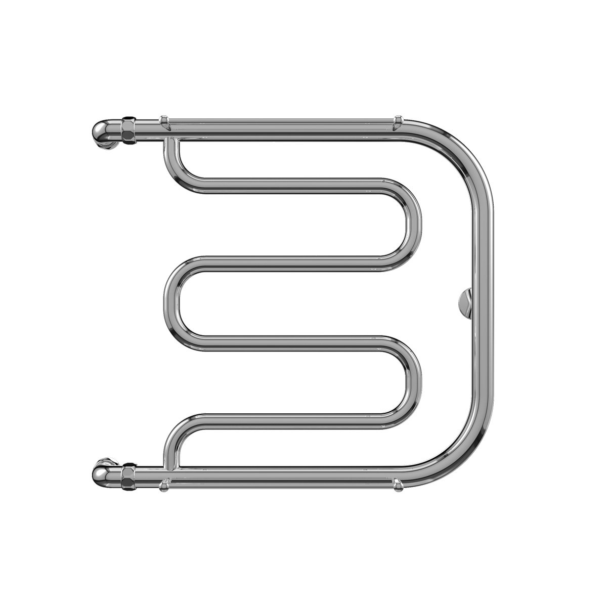 Полотенцесушитель водяной Terminus Фокстрот (1") 60х40