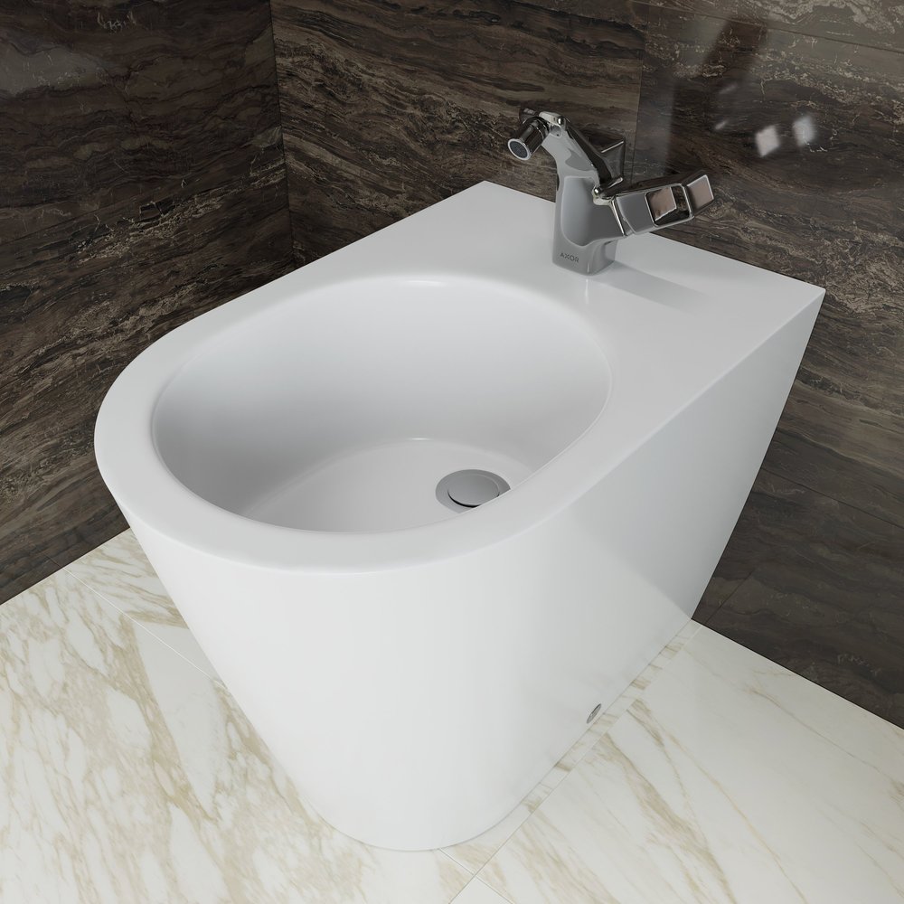 Биде напольное Laufen Kartell 8.3233.1.000.302.1