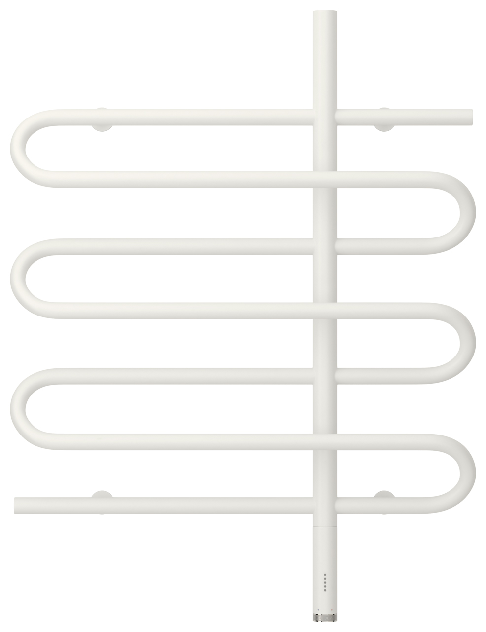 Полотенцесушитель электрический Сунержа Эпатаж 80х60 белый матовый, подключение правое