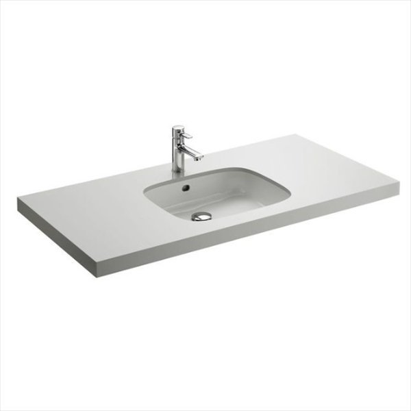 Раковина встраиваемая снизу 55см TOTO Public LW765Y#XW белый