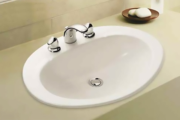 Раковина Jacob Delafon Ovale E1273 встраиваемая