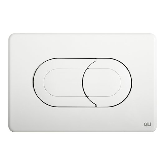 Кнопка смыва для унитазов OLI SALINA 640081 белый