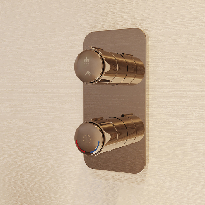 Смеситель IDDIS с двумя выходами с управлением Push Control встраиваемый  Slide SLISBBTi67