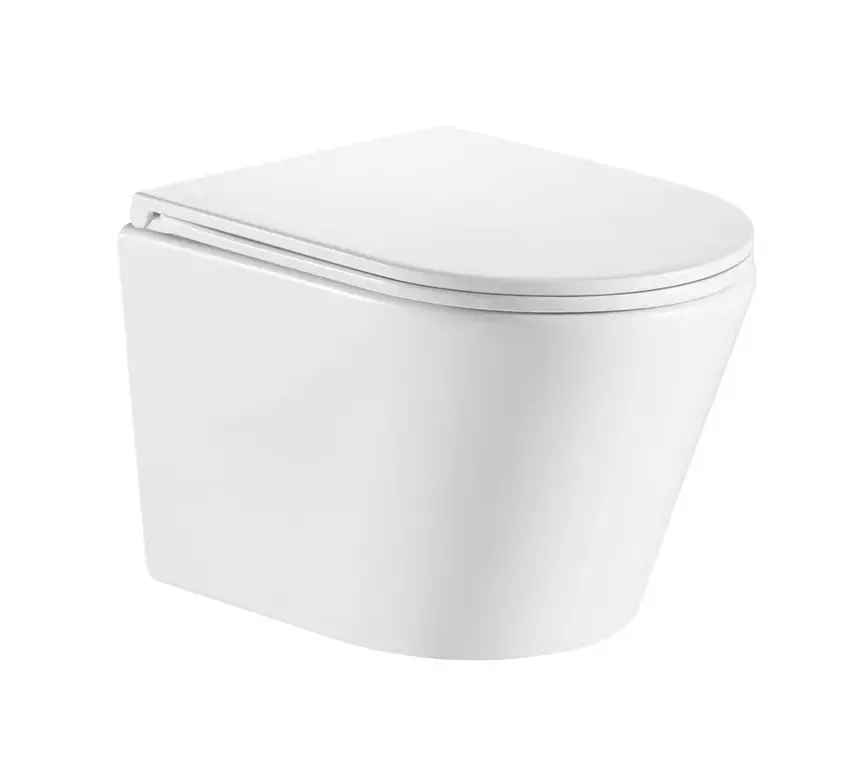 Унитаз подвесной GID TR2130 безободковый, белый