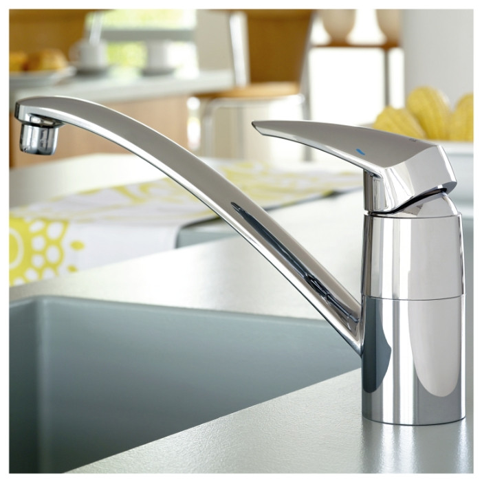Смеситель для кухни Grohe Eurodisc 33770001 хром