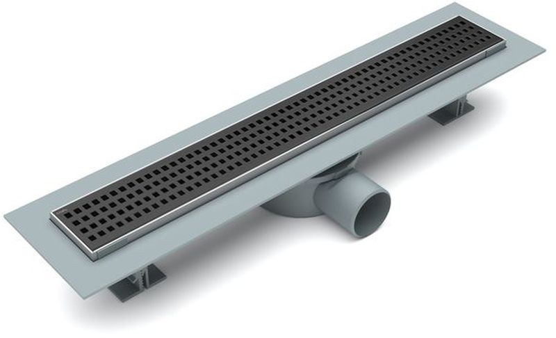 Желоб линейный ESBANO ECO E-NICE-70MB 70см черный матовый