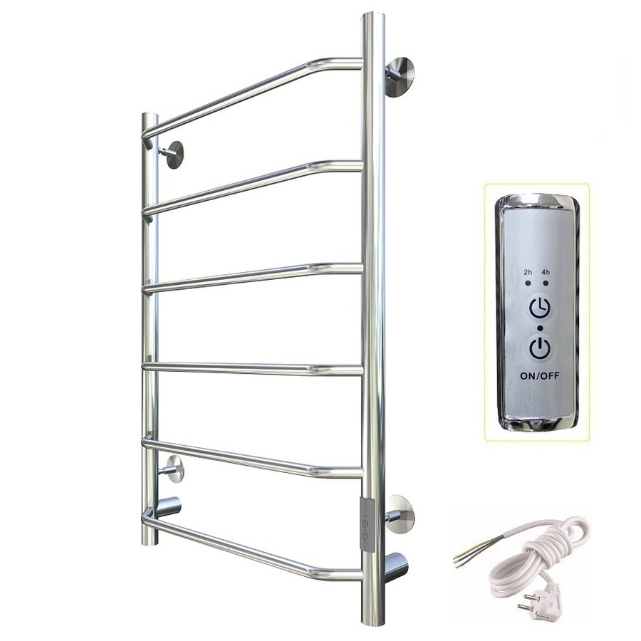 Полотенцесушитель электрический Тругор Пэк серия 6 80х40 хром