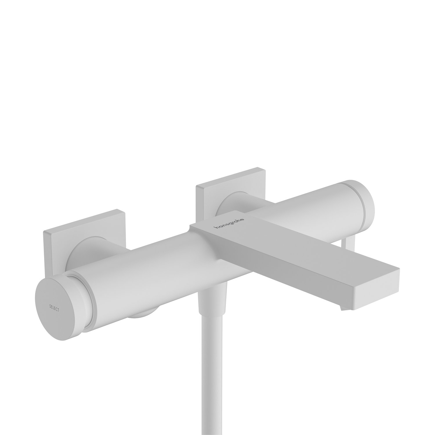 Смеситель для ванны Hansgrohe Tecturis E 73420700 белый матовый