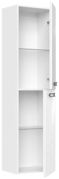 Шкаф пенал Iddis Brick 40 подвесной Белый