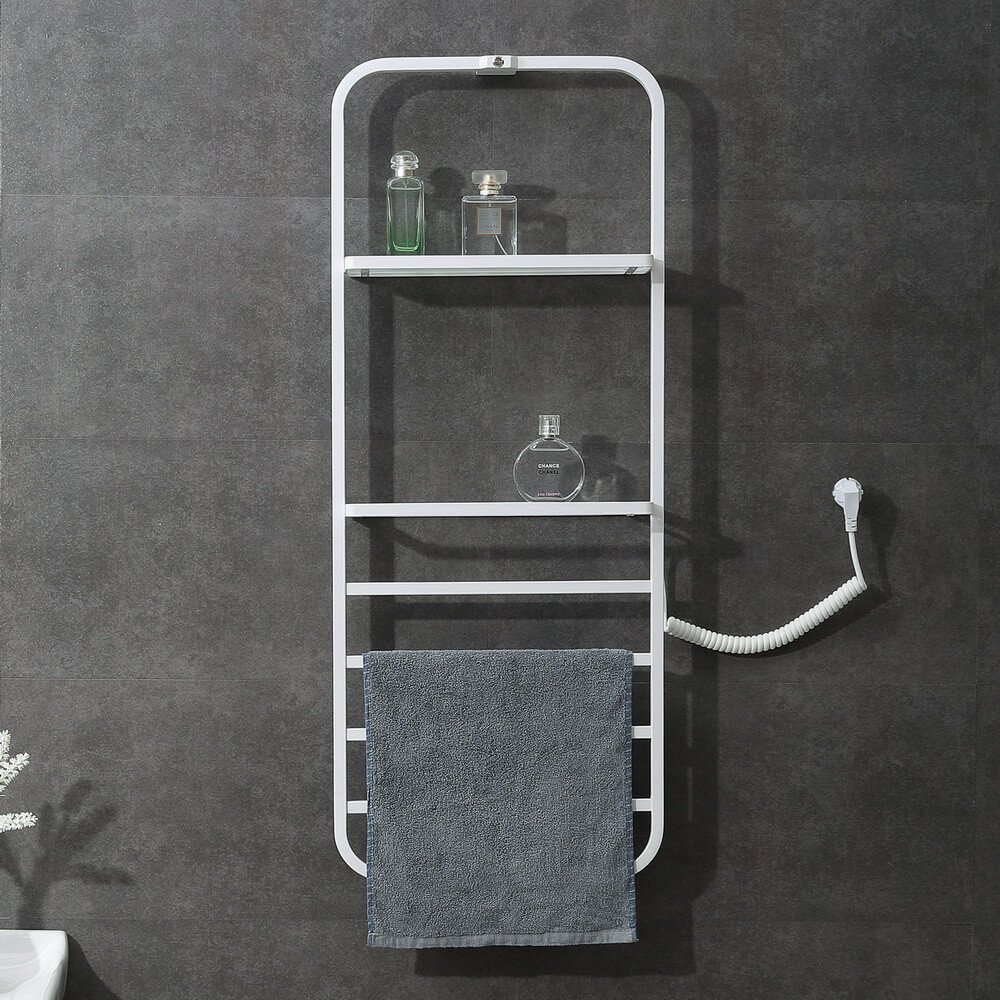 Полотенцесушитель электрический Black&White N-337W 101х40 белый матовый