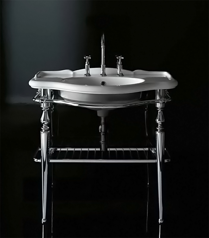 Раковина Globo Paestum PA022 bianco lucido