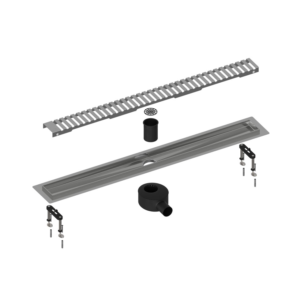 Душевой лоток TIMO Drain System DS230108/01, сатин