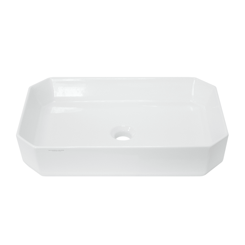 Раковина накладная 55см Sanita Luxe Line LINSLWB01 белый