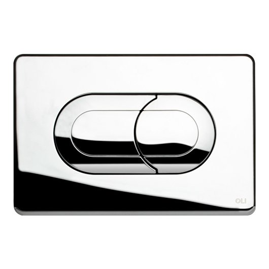 Кнопка смыва для унитазов OLI SALINA 640084 хром глянцевый