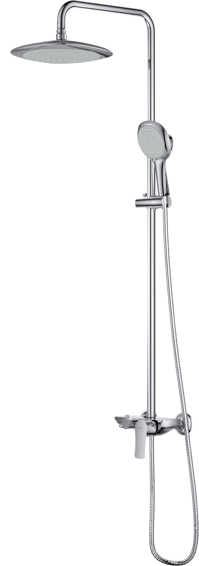 Душевая стойка DQ Rhein.Reisling DA1273701B03 хром
