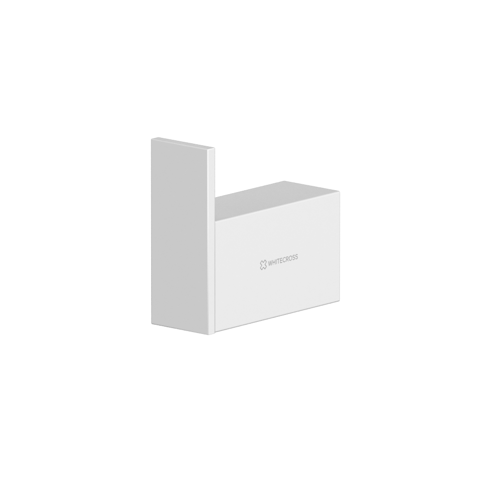 Крючок WHITECROSS Cubo CU2410WH (белый мат)