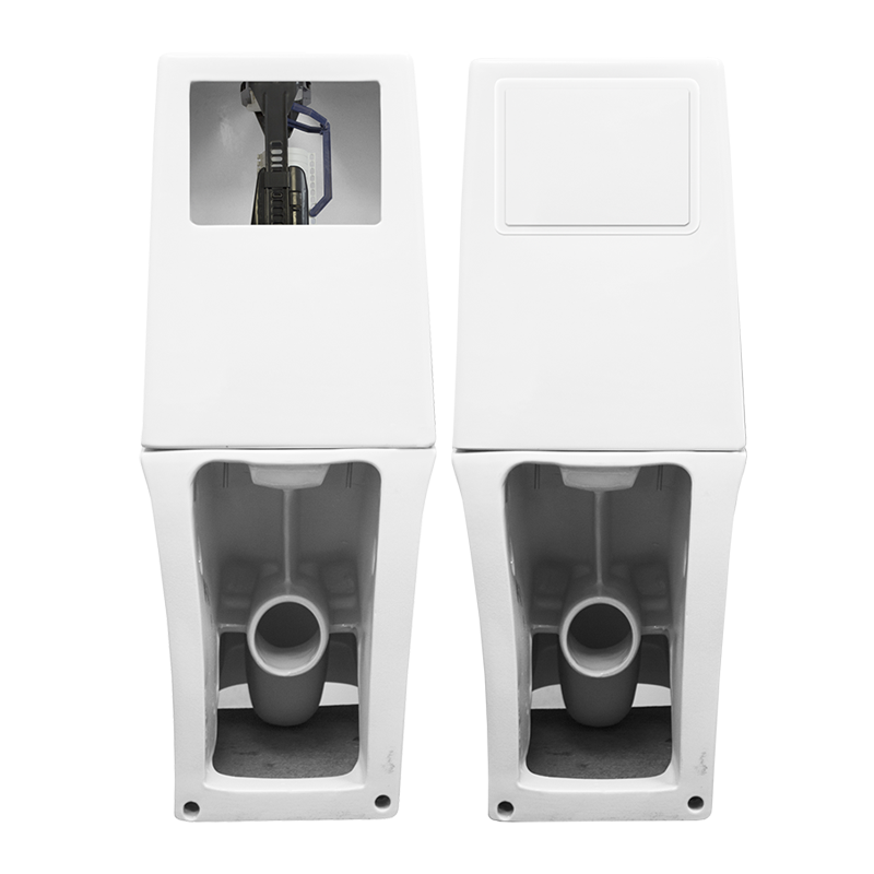 Унитаз-компакт Sanita Luxe Infinity Mono INFSLCC01040822 с бачком и сиденьем микролифт