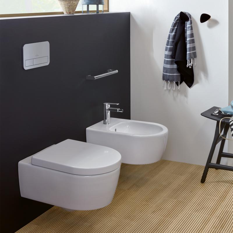 Унитаз Villeroy&Boch Avento Plus Pack 5656HRR1 подвесной с сиденьем Микролифт