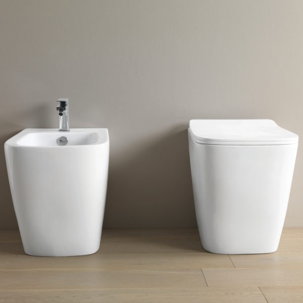 Унитаз приставной ArtCeram A16 ASV004 безободковый