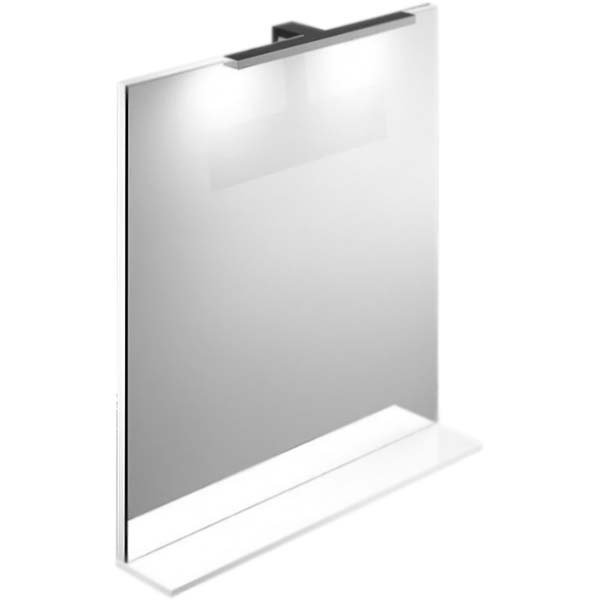 Зеркало Iddis Custo 70 с подсветкой Белое