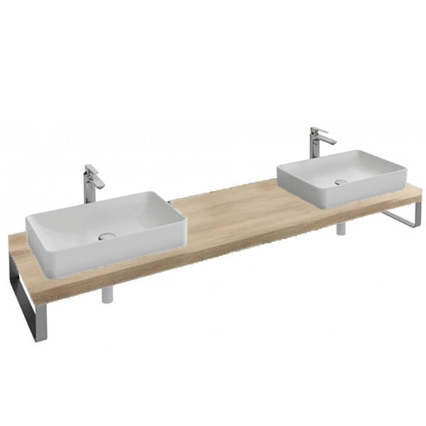 Столешница для раковины Jacob Delafon Parallel 180 Квебекский дуб