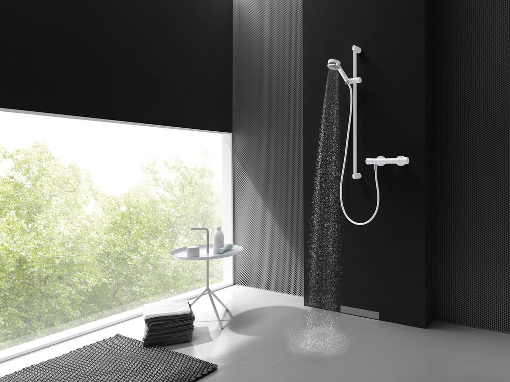 Душевой гарнитур Kludi Zenta 6085091-00 Белый Хром