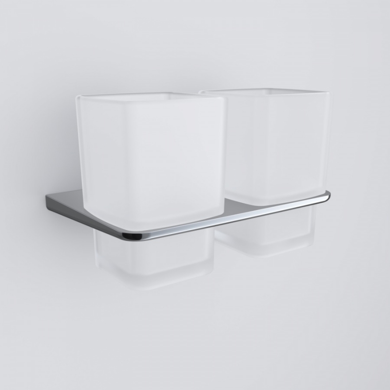 Двойной стакан для зубных щеток AM PM Inspire 2.0 A50A343400 Хром