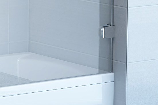 Шторка для ванны Ravak Brilliant BVS1-80 хром+транспарент